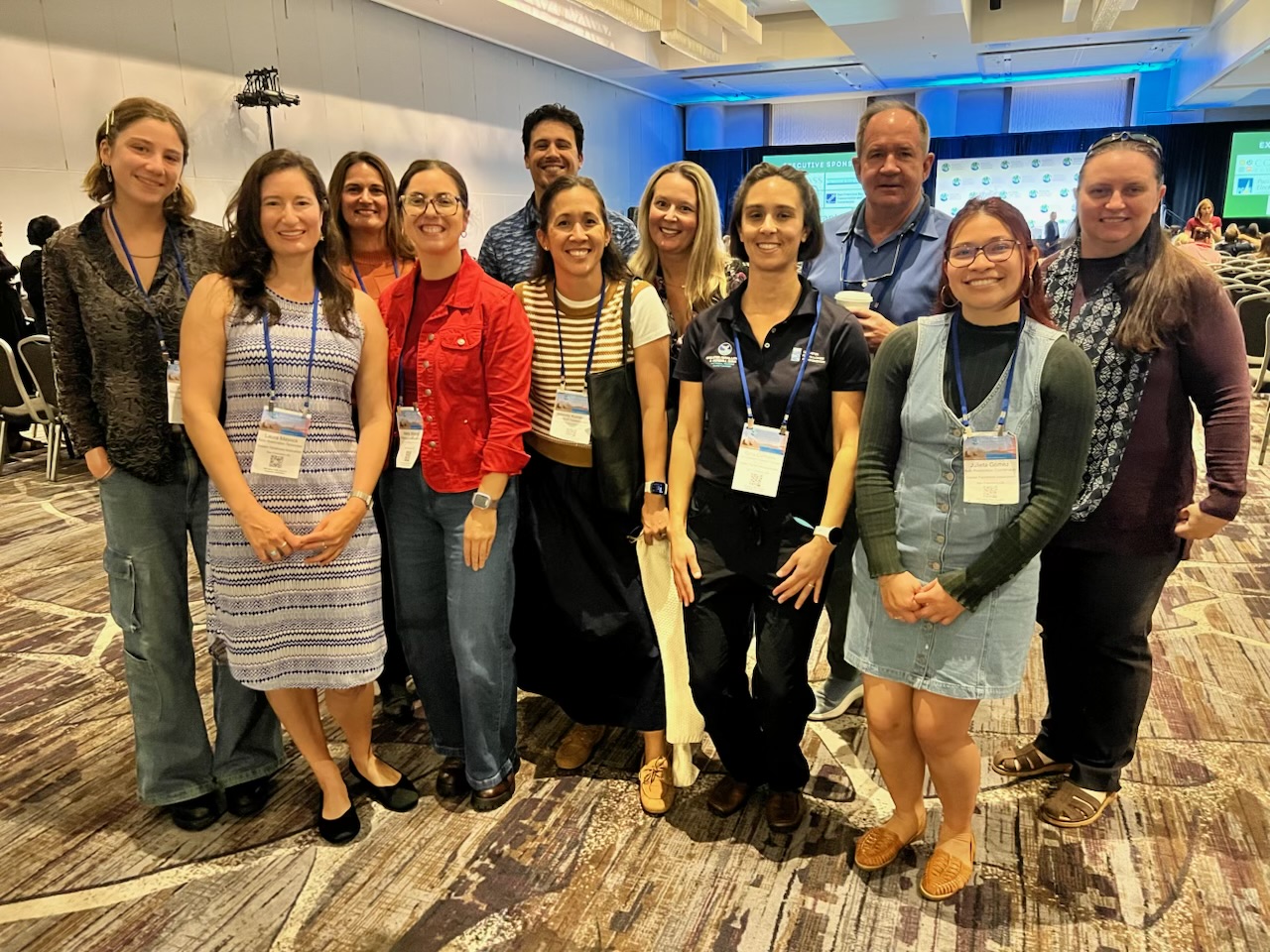 Group photo of GFA staff at the summit